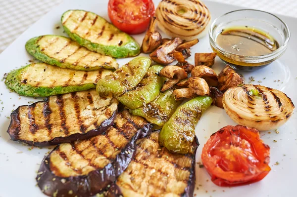 Aperitivo de verduras a la parrilla — Foto de Stock