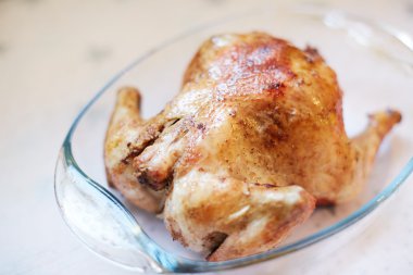 Kızarmış tavuk.