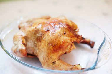 Kızarmış tavuk.