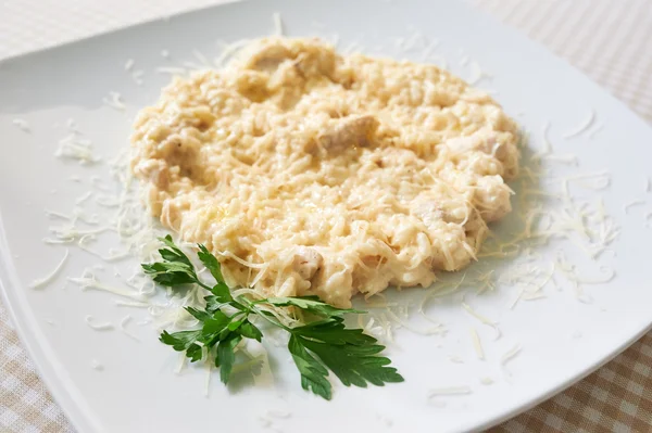 Risotto com queijo — Fotografia de Stock