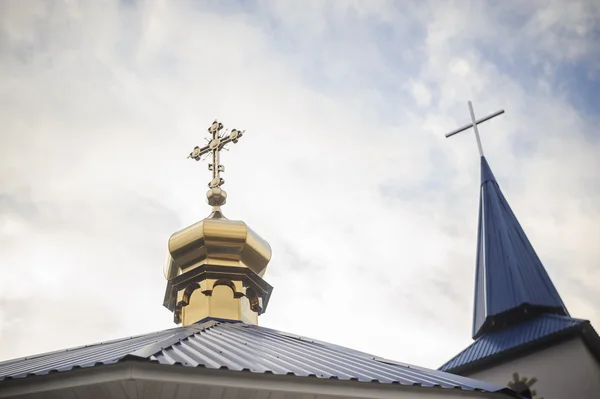 Iglesia Ortodoxa Al aire libre — Foto de Stock