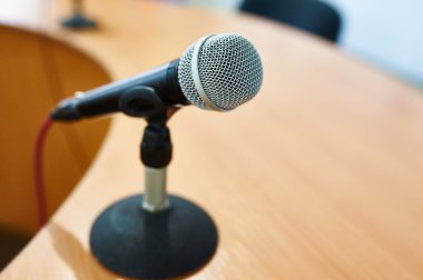 mikrofon Kongre Merkezi arka planı