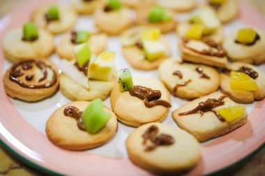 Düğün tatlı bisküvi pasta ve tatlılar