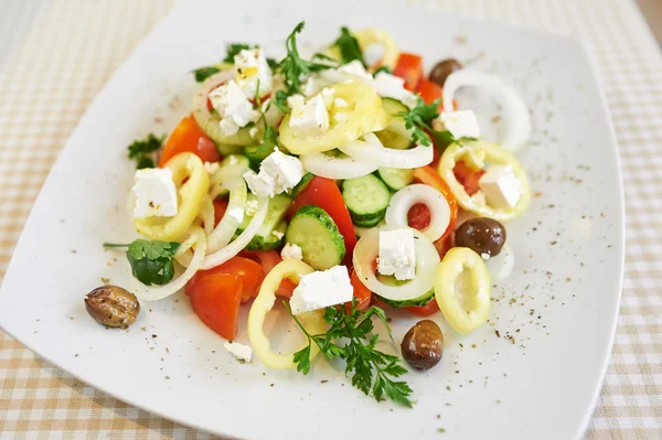 Mixed vegetable salad — Stock Photo, Image