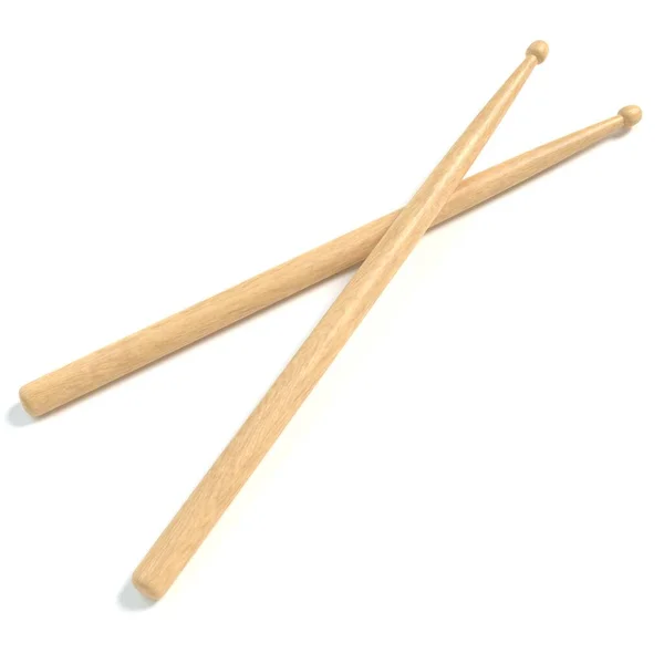 Ilustração Tambor Sticks — Fotografia de Stock
