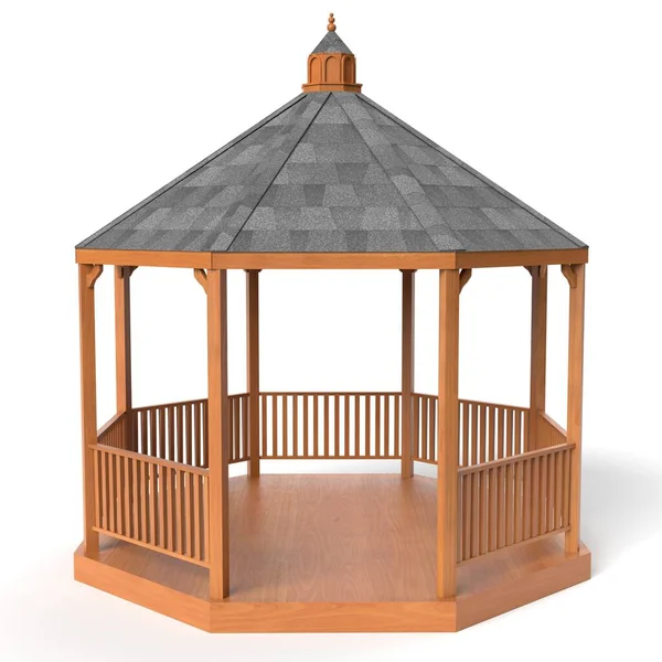 Ilustracja Gazebo — Zdjęcie stockowe