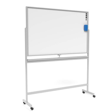 Bir Whiteboard 'un 3B Görünümü