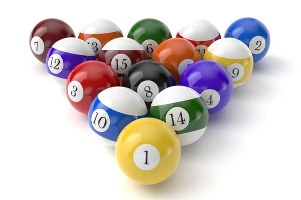 3 Boyutlu Bilardo Baloları 