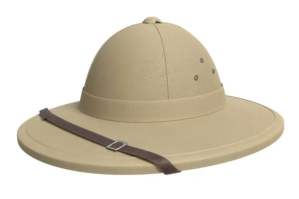 Safari Hat 3D说明 — 图库照片