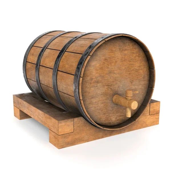 Apple Cider Barrel — 스톡 사진