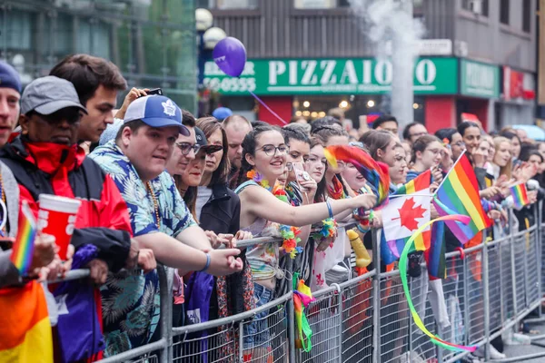 Lgbtq Pride Parade Toronto June 2018 — 스톡 사진