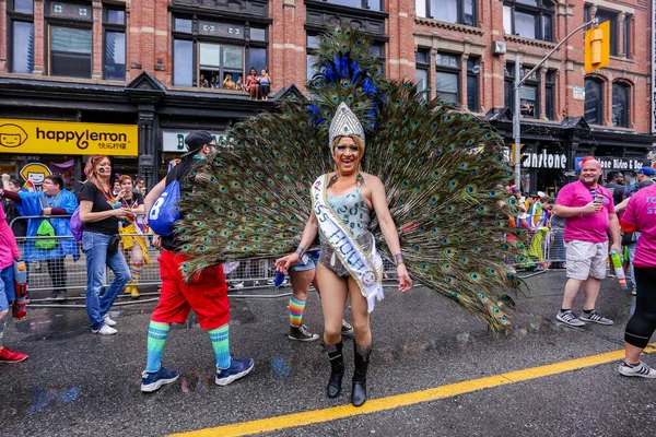 Lgbtq Pride Parade Toronto Canada Червня 2018 — стокове фото