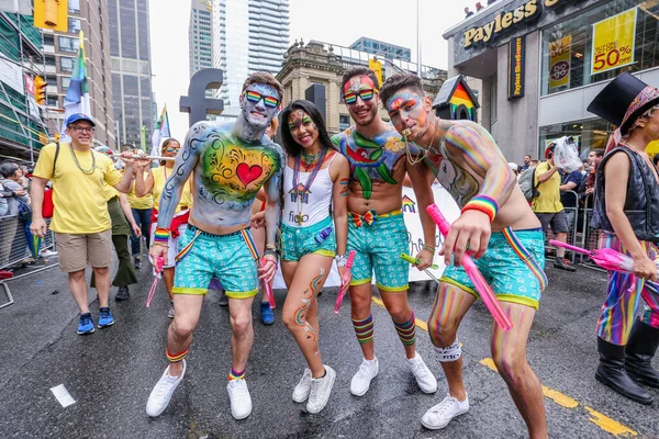 Parade Fierté Lgbtq Toronto Canada Juin 2018 — Photo