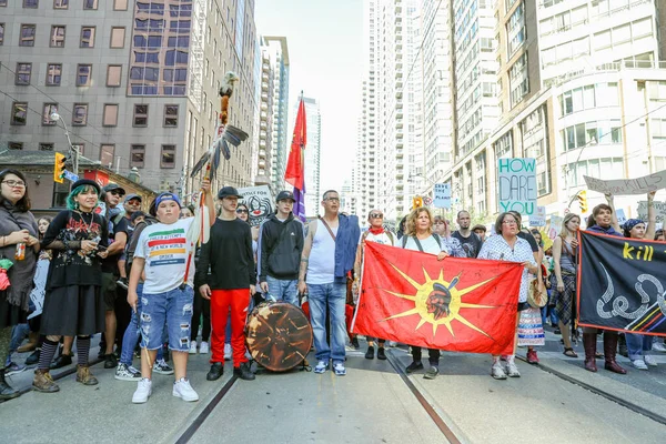 Toronto Ontario Canada September 2019 Fridays Future Climate Change Protest — Stock Photo, Image