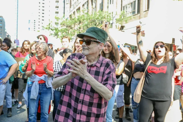 Toronto Ontatio Canada September 2019 Fridays Future Climate Change Protest — 스톡 사진