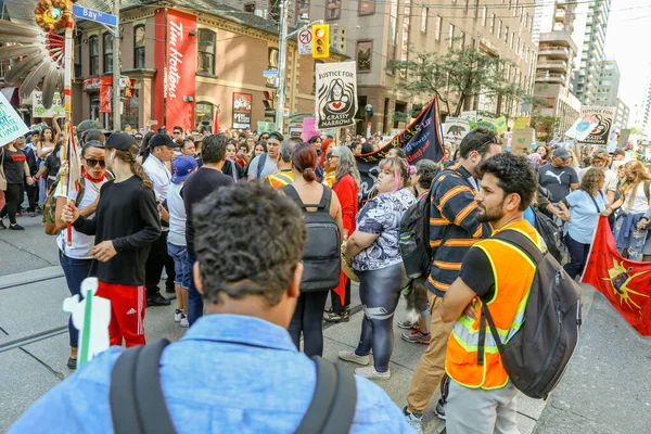 Torononto Ontario Canada Eylül 2019 Gelecek Çin Cuma Iklim Değişikliği — Stok fotoğraf