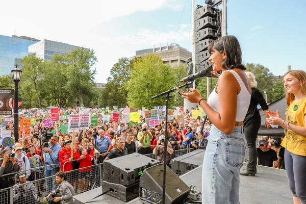 Toronto Ontatio Canada September 2019 Fridays Future Climate Change Protest — 스톡 사진