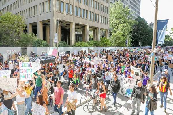 Toronto Ontatio Canada September 2019 Fridays Future Climate Change Protest — 스톡 사진