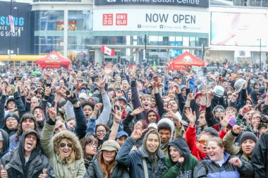 TORONONONONONTO, ONTARIO, CANADA - 20 Nisan 2017: 