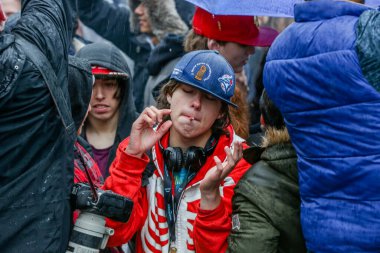 TORONONONONONTO, ONTARIO, CANADA - 20 Nisan 2017: 