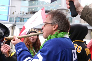 TORONONONONONTO, ONTARIO, CANADA - 20 Nisan 2017: 