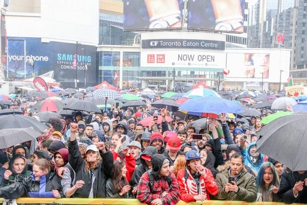 Toronto Ontario Canada Απριλιου 2017 Σποροι Βασιλιασ Καναδάς Γιορτάζει Την — Φωτογραφία Αρχείου