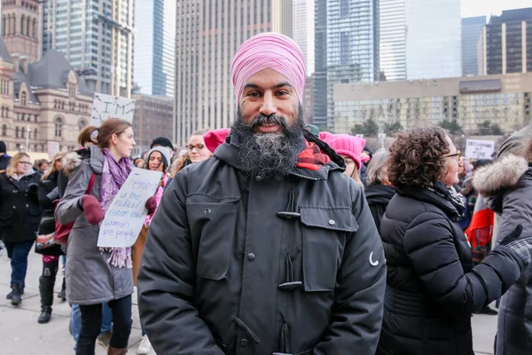 2018 Toronto Ontario Canada 2018 Woman March Defining Our Future — 스톡 사진