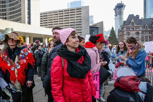 Torononto Ontario Canada Hazi Ran 2018 Kadinlarin Yürürümüzündürüzüz — Stok fotoğraf