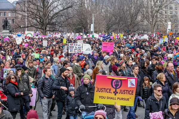 2018 Toronto Ontario Canada 2018 Woman March Defining Our Future — 스톡 사진