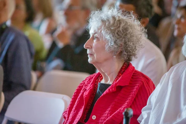Junio 2018 Toronto Canadá Margaret Atwood Halks Walrus Talks Future — Foto de Stock