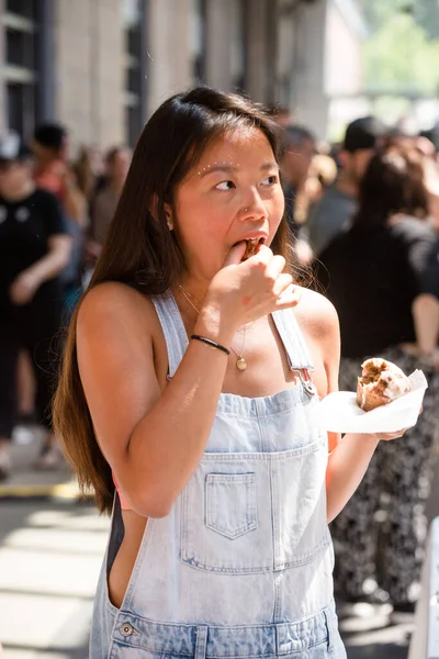 Toronto Ontario Canada Maggio 2018 Glutten Free Food Event Mangiare — Foto Stock