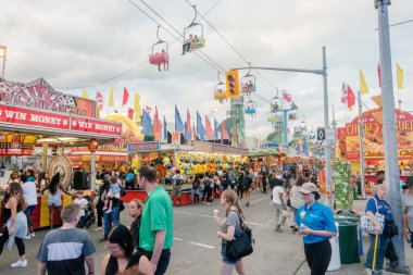 Toronto, Ontario, Kanada - 20 AUG Kanada Ulusal Sergisi
