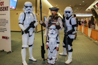 Toronto, Kanada - 17 Mart 2017: Comic Con