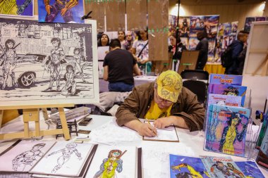 Toronto, Kanada - 17 Mart 2017: Comic Con