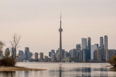 Toronto silueti, Kanada, şehir manzarası