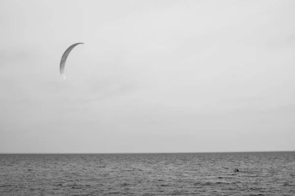 Toronto Covid Daily Images Abril 2021 Kitesurf Canadá — Fotografia de Stock