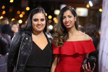 Toronto, Ontario, Kanada - 21 Ekim 2016: Buffer Festivali Kırmızı Halı. Tampon Festivali, YouTube ve Online içerik yaratıcılarının katıldığı bir festivaldir..