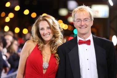 Toronto, Ontario, Kanada - 21 Ekim 2016: Buffer Festivali Kırmızı Halı. Tampon Festivali, YouTube ve Online içerik yaratıcılarının katıldığı bir festivaldir..