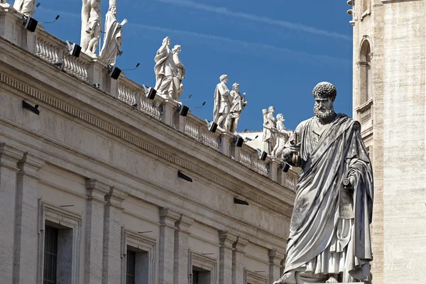 Statua di San Pietro in Vaticano — Foto Stock