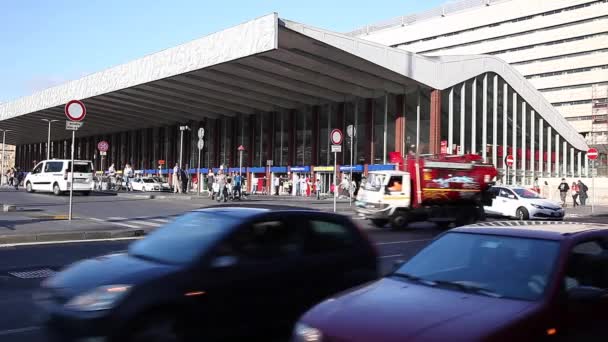 Estação de trem Termini — Vídeo de Stock