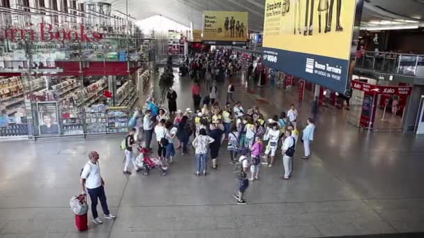 Termini Station Rome — Stockvideo