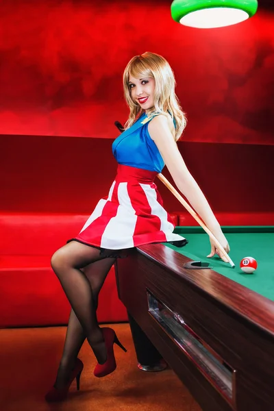 Pin-up and billiards