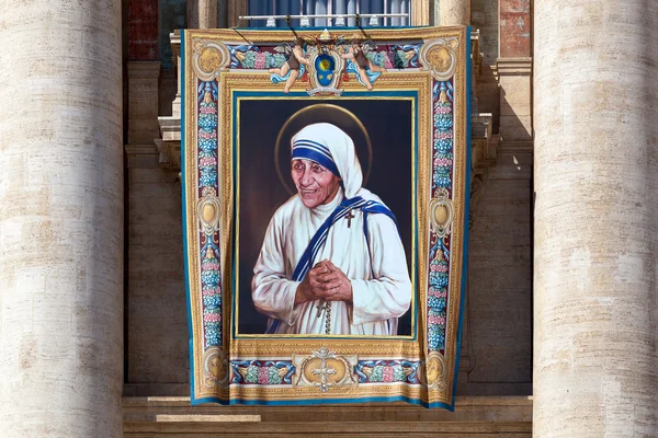 Peinture de Mère Teresa de Calcutta — Photo