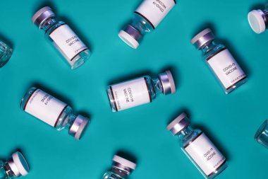 Covid-19 'a karşı yüksek etkili farklı laboratuvarlardan birkaç aşı.