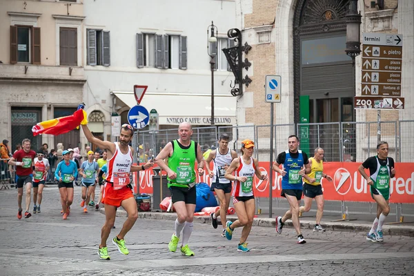Римский марафон — стоковое фото