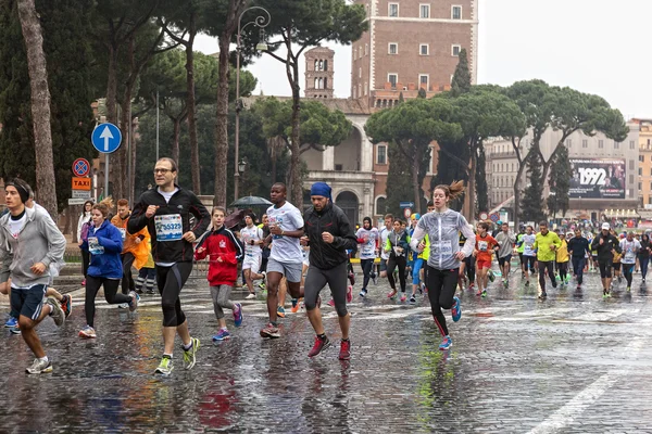 Athlètes au Marathon de Rome . — Photo