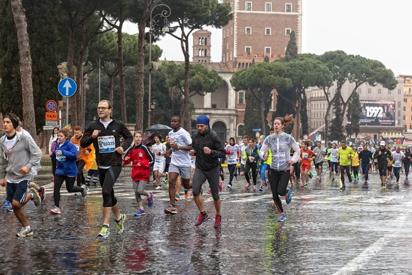 Roma maraton atletleri.
