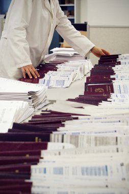 Pasaportlar, kontrol belgeleri