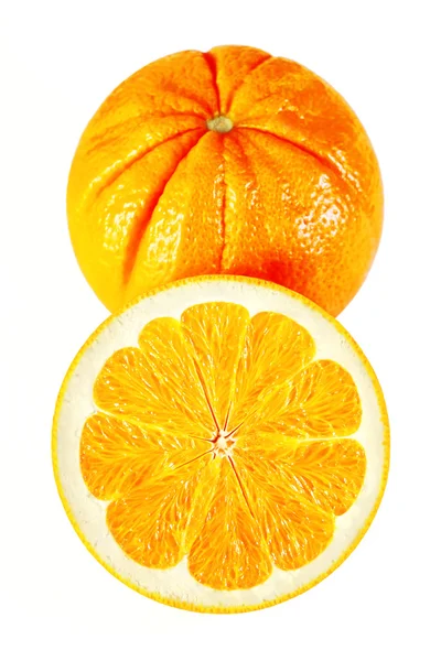 Half orange — Stock Photo, Image