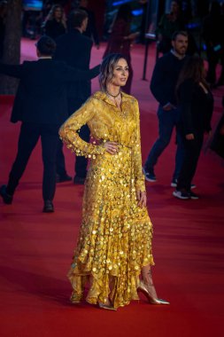 ROMA, İtalya - 15 Ekim: Ema Stokholma, 20. Roma Film Festivali sırasında Auditorium Parco Della Musica 'da Ed Halı' ya katıldı.